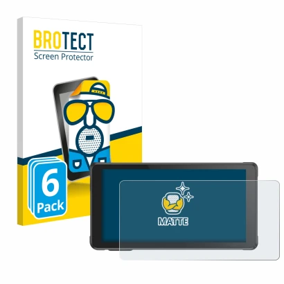 Parte frontal de un envase de producto con el logotipo de la marca BROTECT. Al lado se muestra el dispositivo Interphone RideS