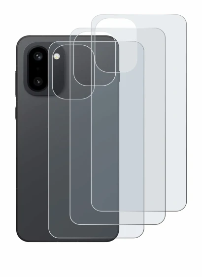 Imagen del dispositivo OnePlus 15R (Trasero) con una amplia variedad de protectores de pantalla.