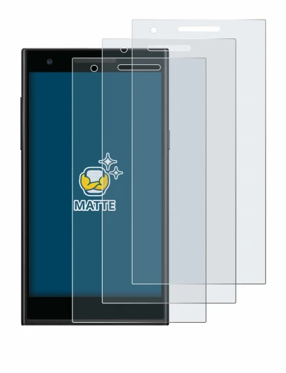 Imagen del dispositivo Philips S396 con una amplia variedad de protectores de pantalla.