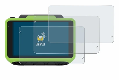 Imagen del dispositivo Zebra WT6400 con una amplia variedad de protectores de pantalla.