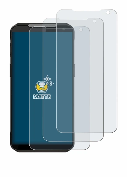 Imagen del dispositivo Point Mobile MF52 con una amplia variedad de protectores de pantalla.