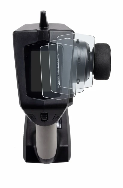 Imagen del dispositivo Spektrum DXC Plus con una amplia variedad de protectores de pantalla.