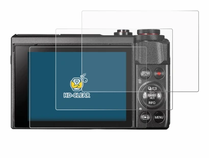 Imagen del dispositivo Canon PowerShot G7 X Mark II con una amplia variedad de protectores de pantalla.