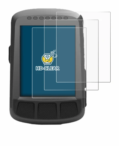 Imagen del dispositivo Wahoo Elemnt Bolt GPS con una amplia variedad de protectores de pantalla.