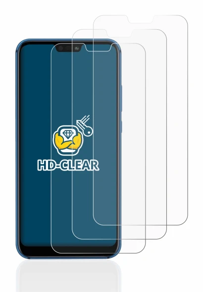 Imagen del dispositivo Huawei P20 lite 2018 con una amplia variedad de protectores de pantalla.