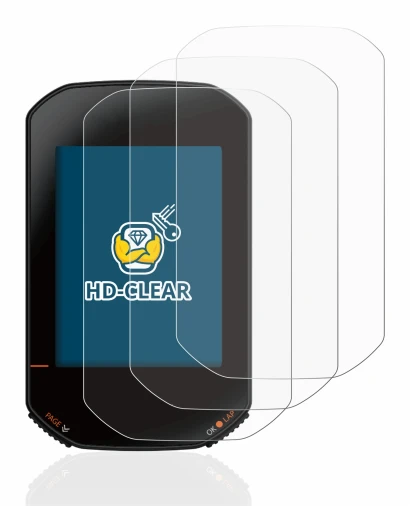 Imagen del dispositivo Bryton Rider 420 con una amplia variedad de protectores de pantalla.