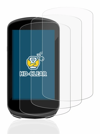 Imagen del dispositivo Garmin Edge 1030 Plus con una amplia variedad de protectores de pantalla.
