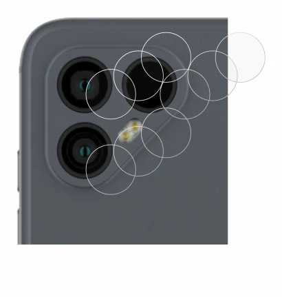 Imagen del dispositivo Fairphone 4 (SÓLO Cámara) con una amplia variedad de protectores de pantalla.