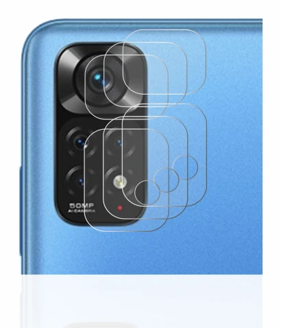 Imagen del dispositivo Xiaomi Redmi Note 11 (SÓLO Cámara) con una amplia variedad de protectores de pantalla.