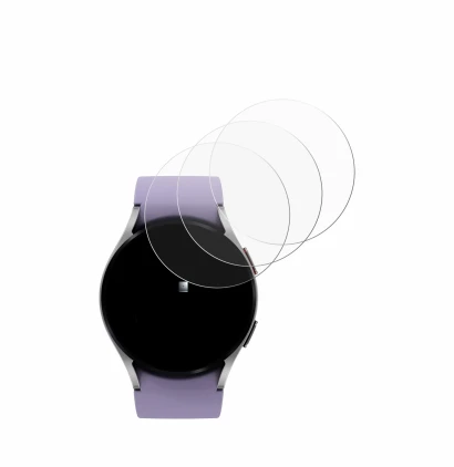 Imagen del dispositivo Samsung Galaxy Watch 5 (40mm) con una amplia variedad de protectores de pantalla.