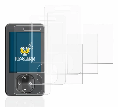 Imagen del dispositivo Dexcom G7 CGM con una amplia variedad de protectores de pantalla.