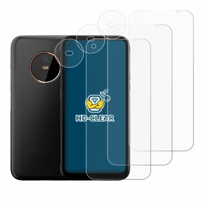 Imagen del dispositivo Gigaset GX6 (Frontal+Cámara) con una amplia variedad de protectores de pantalla.