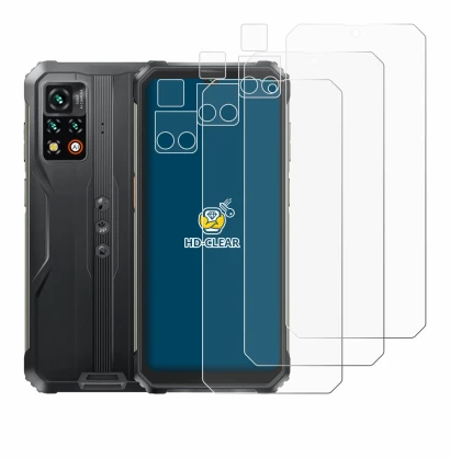 Imagen del dispositivo Blackview BV9200 (Frontal+Cámara) con una amplia variedad de protectores de pantalla.