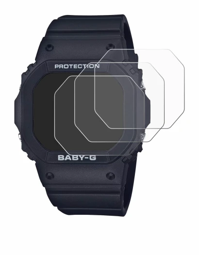 Imagen del dispositivo Casio Baby-G BGD-565 con una amplia variedad de protectores de pantalla.