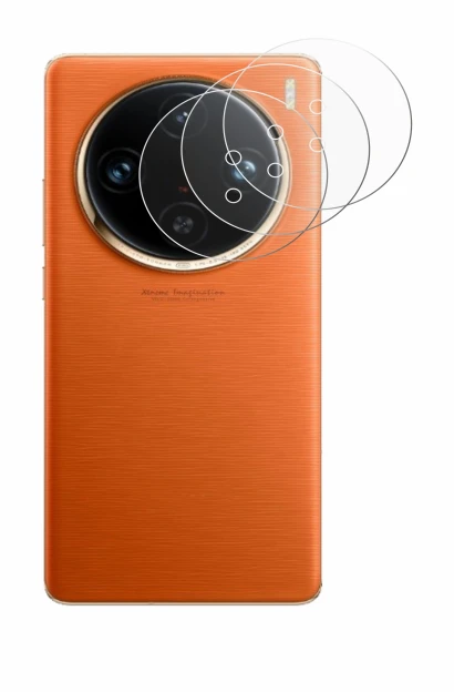 Imagen del dispositivo Vivo X100 Pro (SÓLO Cámara) con una amplia variedad de protectores de pantalla.