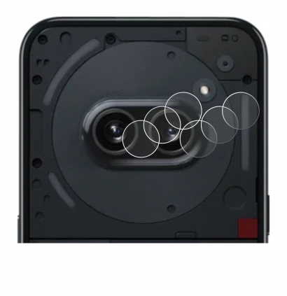 Imagen del dispositivo Nothing Phone (2a) (SÓLO Cámara) con una amplia variedad de protectores de pantalla.