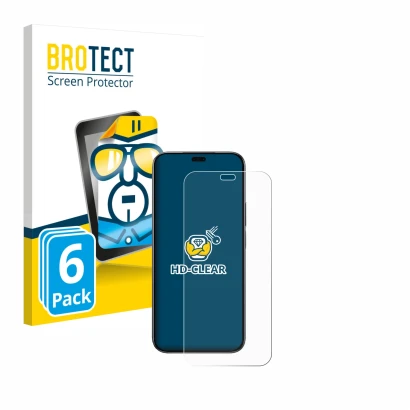 Parte frontal de un envase de producto con el logotipo de la marca BROTECT. Al lado se muestra el dispositivo Honor 200 Lite c