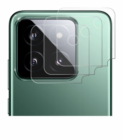 Imagen del dispositivo Xiaomi 14 (SÓLO Cámara) con una amplia variedad de protectores de pantalla.