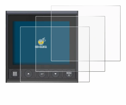 Imagen del dispositivo B&G Triton 2 con una amplia variedad de protectores de pantalla.