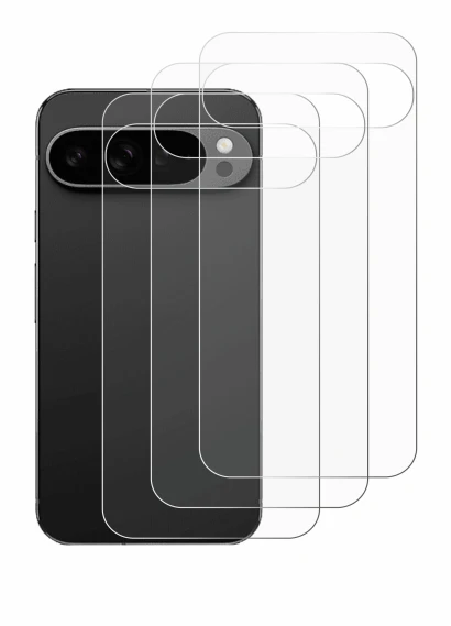 Imagen del dispositivo Google Pixel 9 Pro XL (Trasero) con una amplia variedad de protectores de pantalla.