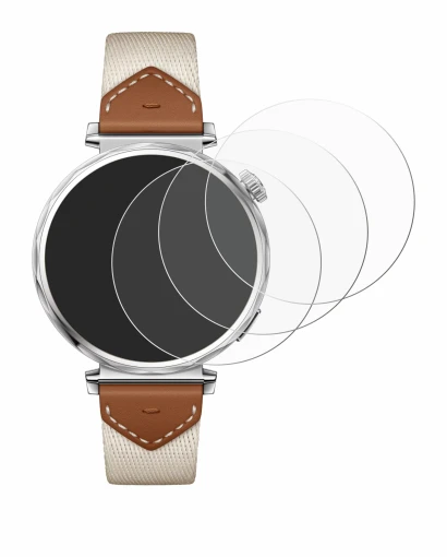 Imagen del dispositivo Huawei Watch GT 5 (41 mm) con una amplia variedad de protectores de pantalla.