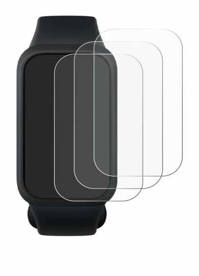 Imagen del dispositivo Xiaomi Smart Band 9 Active con una amplia variedad de protectores de pantalla.