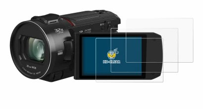 Imagen del dispositivo Panasonic HC-VX3 con una amplia variedad de protectores de pantalla.