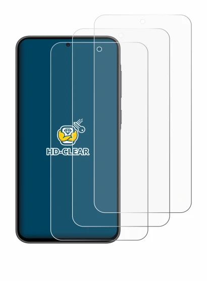 Imagen del dispositivo Samsung Galaxy A36 5G con una amplia variedad de protectores de pantalla.