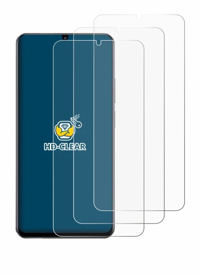 Imagen del dispositivo realme Note 60 4G con una amplia variedad de protectores de pantalla.