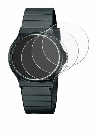 Imagen del dispositivo Casio Collection MQ-24 con una amplia variedad de protectores de pantalla.