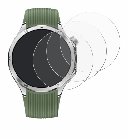 Imagen del dispositivo OnePlus Watch 3 con una amplia variedad de protectores de pantalla.
