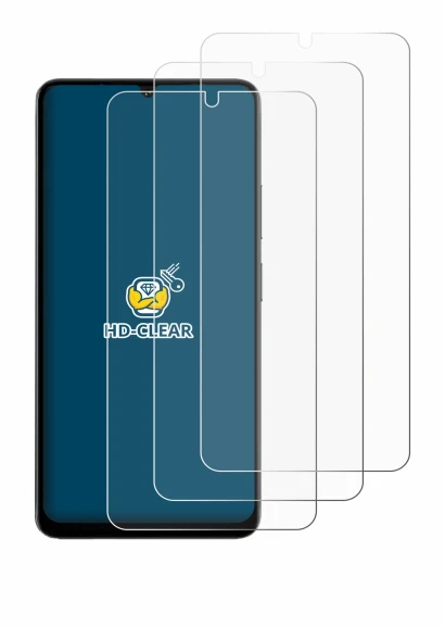 Imagen del dispositivo Doogee Note 59 Pro con una amplia variedad de protectores de pantalla.