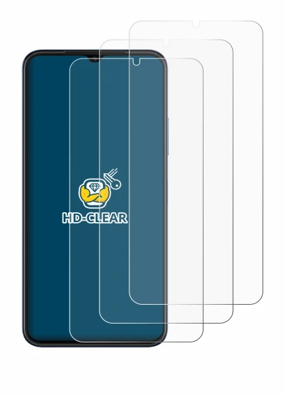 Imagen del dispositivo Huawei Nova Y61 con una amplia variedad de protectores de pantalla.