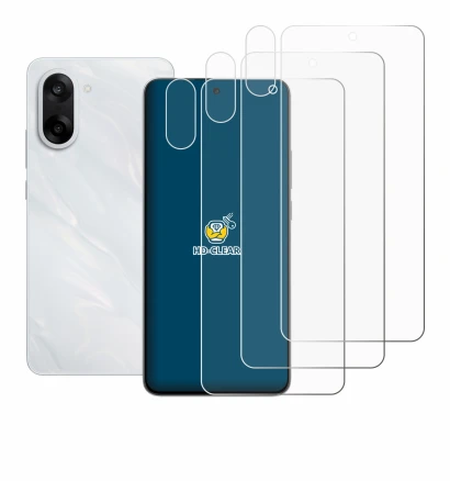 Imagen del dispositivo OnePlus Nord CE 5 (Frontal+Cámara) con una amplia variedad de protectores de pantalla.