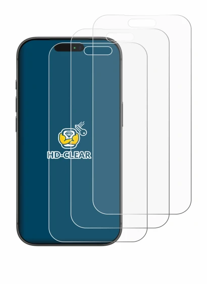 Imagen del dispositivo Apple iPhone 17 Pro Max con una amplia variedad de protectores de pantalla.