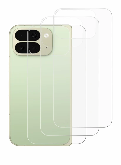Imagen del dispositivo Google Pixel 10 Pro Fold (Trasero) con una amplia variedad de protectores de pantalla.