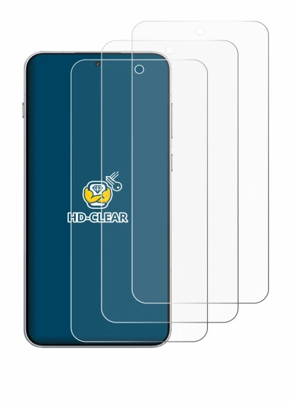 Imagen del dispositivo OnePlus 15R con una amplia variedad de protectores de pantalla.