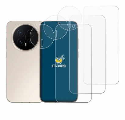 Imagen del dispositivo Honor Magic 8 (Frontal+Cámara) con una amplia variedad de protectores de pantalla.