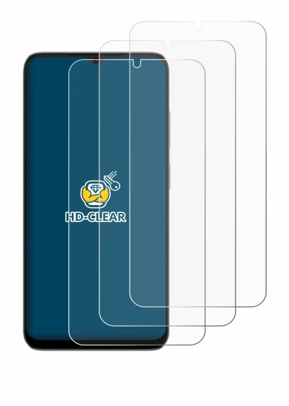 Imagen del dispositivo Doogee Note 56X con una amplia variedad de protectores de pantalla.