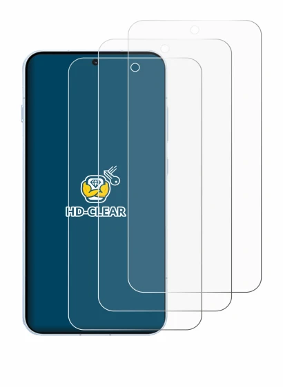 Imagen del dispositivo Oppo Find X8s con una amplia variedad de protectores de pantalla.