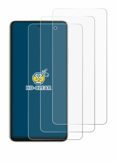 Imagen del dispositivo Oppo A5 Energy con una amplia variedad de protectores de pantalla.