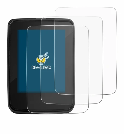 Imagen del dispositivo Giant RideDash Evo 2 con una amplia variedad de protectores de pantalla.