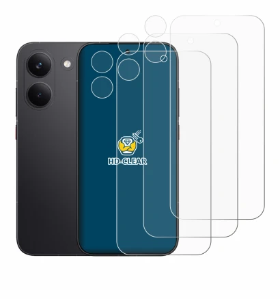 Imagen del dispositivo Xiaomi Poco X8 Pro (Frontal+Cámara) con una amplia variedad de protectores de pantalla.