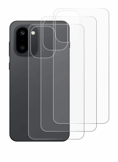 Imagen del dispositivo OnePlus 15R (Trasero) con una amplia variedad de protectores de pantalla.