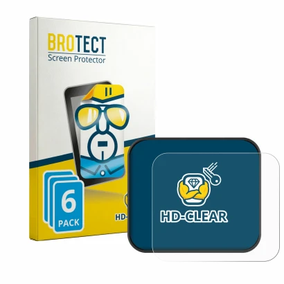 Parte frontal de un envase de producto con el logotipo de la marca BROTECT. Al lado se muestra el dispositivo Saphe T con su p