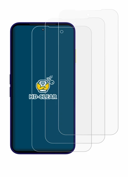 Imagen del dispositivo Fairphone 6 Plus con una amplia variedad de protectores de pantalla.