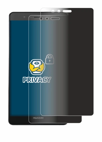 Imagen del dispositivo Huawei P9 con una amplia variedad de protectores de pantalla.