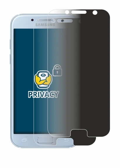 Imagen del dispositivo Samsung Galaxy A5 2017 con una amplia variedad de protectores de pantalla.