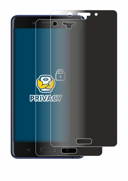 Imagen del dispositivo Nokia 8 con una amplia variedad de protectores de pantalla.