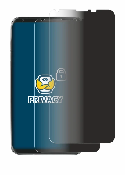 Imagen del dispositivo LG V30s con una amplia variedad de protectores de pantalla.